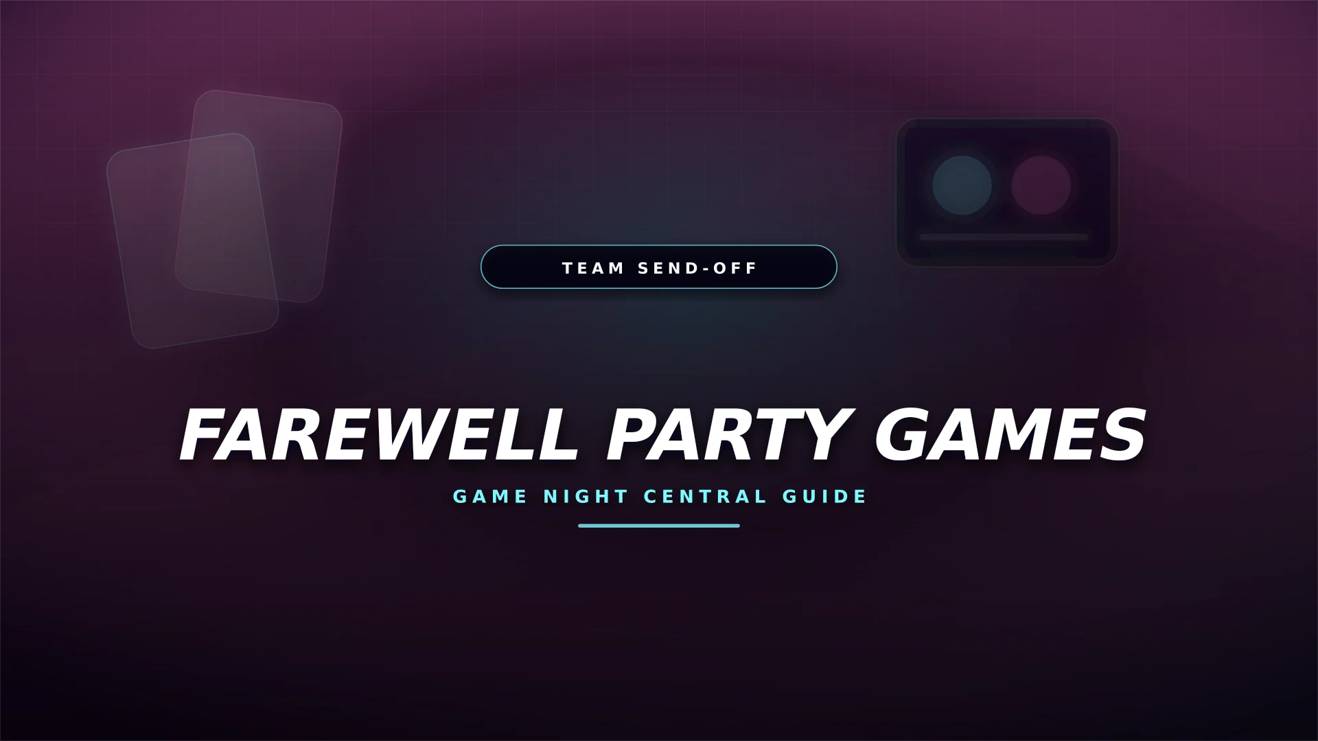 Farewell Party Games for a Coworker